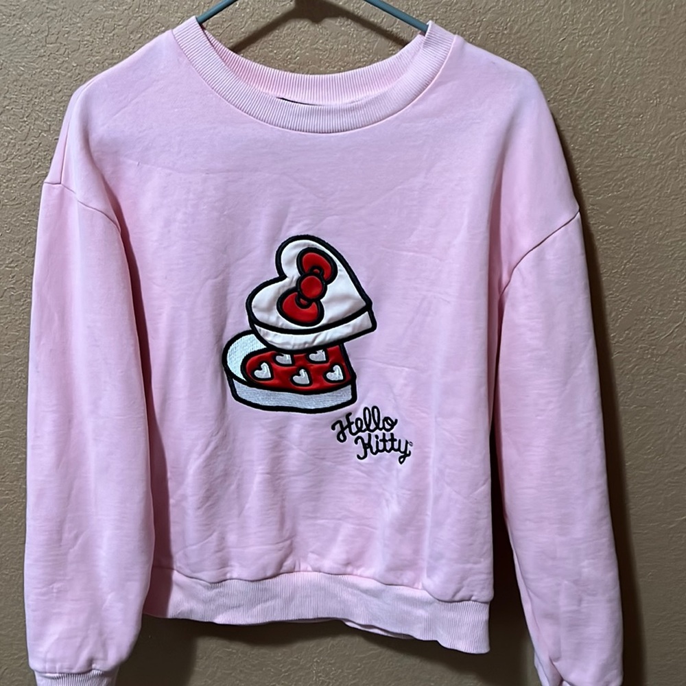 ModCloth x Hello Kitty Pastel Pink Chocolate Sweater